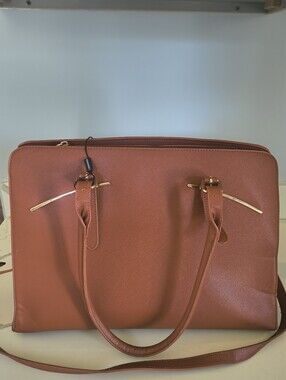 Stylish Women's Tote Bag in Rust
